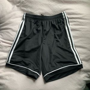 Adidas youth climalite black shorts